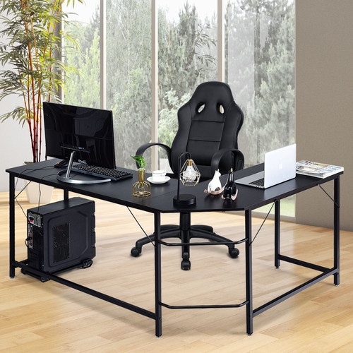 Bureau angle grand - bureau, en