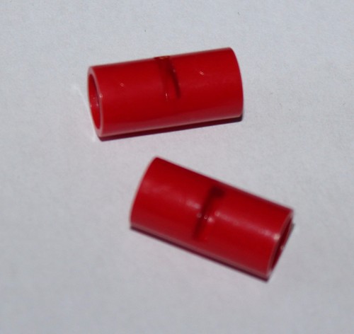 Lego technic red - red, pin