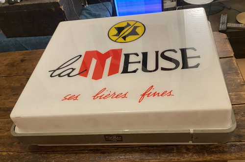 Bière meuse enseigne - bière,