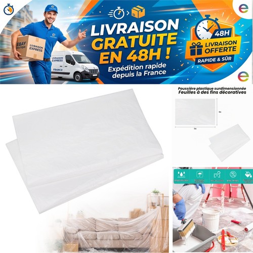 Bâche protection plastique