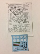 1/43 PROVENCE MOULAGE : DECALS