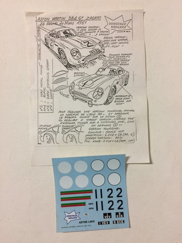 Provence moulage decals - provence,