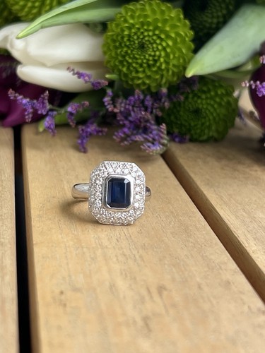 Bague style art déco 18k - bague, or