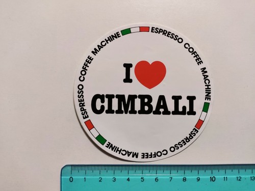 Autocollant love cimbali - i,