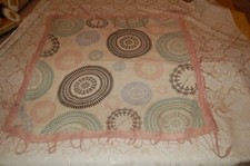 Desigual - women's scarf, fantasy, 90 cm x 90 cm, used