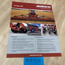 Horsch Avatar SD prospectus