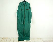 Vert Bleu de Travail Hommes 3XL Travailleur Ensembles Combinaison Ue 58 vintage