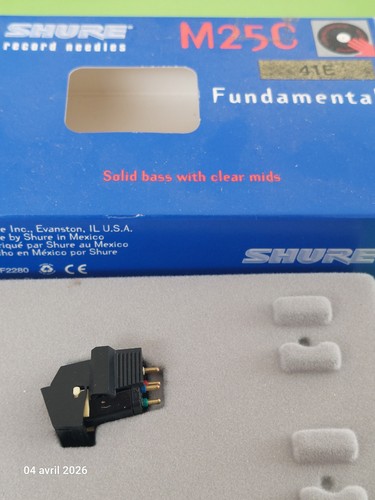 Cellule shure m25c occasion - shure,