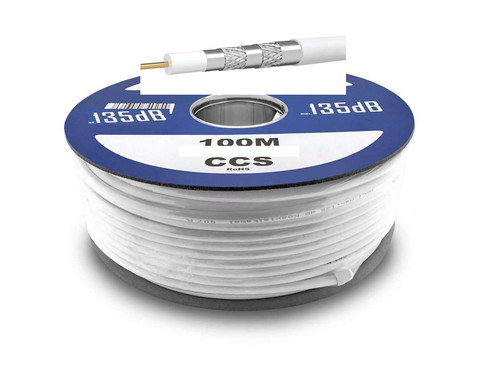 100 câble coaxial - 100,