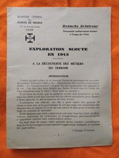 Scouting: Scout Chiefs Brochure from Scout Headquarters 1943