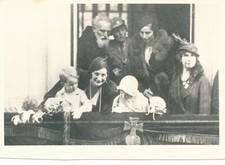 Silver Belgian Royal Family Queen Astrid Children Monk October 1933