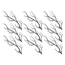  12 Pcs Fake Tree Branch Twigs and Branches for Crafts Artificial Antler Dried