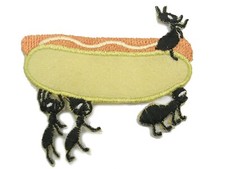 APPLIQUE TISSU THERMOCOLLANT 