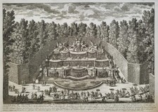 Cascade de Trianon - Gravure