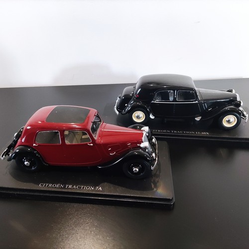 Lot citroen traction - citroen, 1/24