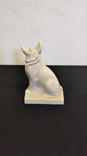 Chien faïence craquelée - en,