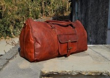 Sac de voyage en cuir