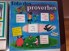 jeu nathan,loto des proverbes