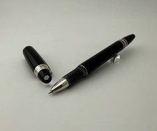 Stylo roller Montblanc Starwalker noir platine