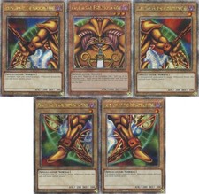 Yugioh Exodia The Forbidden One Complete 5 Card Quarter Century SET! MP23 MP24  