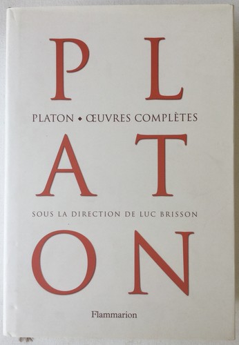 Platon oeuvres complètes - complètes, luc