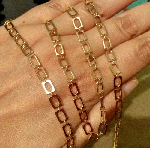 Collier plaqué 18 - or,