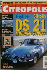 Revue CITROEN CITROPOLIS  n°6 de 12 / 1997