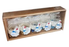 Set 5 Pièces Bouteille Verre