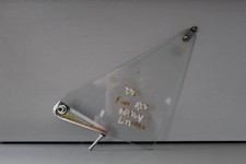 CLEAR RIGHT BAFFLE GLASS FOR FIAT 128 RALLY