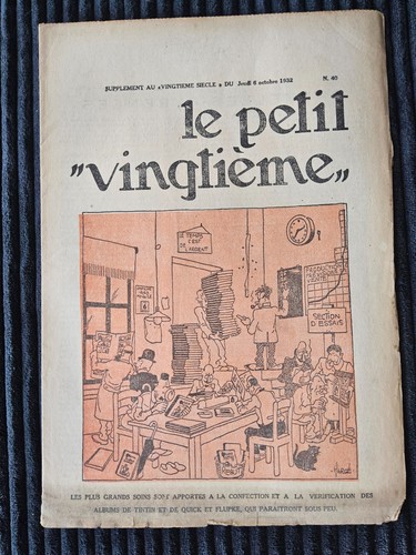 Tintin petit vingtième - petit,
