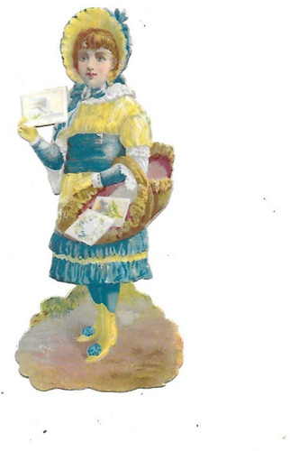 Ancien chromo découpis 5 - découpis, 11,5