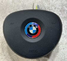 BMW E82 E90 E92 E93 Front Driver SPORT Steering Wheel Airbag Air Bag Black OEM