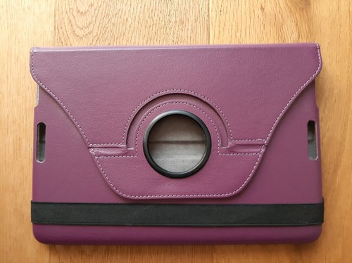 Housse mauve 360 avec - , support