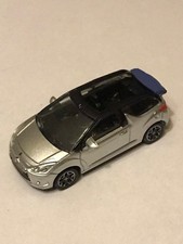 🌟CITROEN  -DS3 2012  CABRIO GRIS  /NOIR  COLLECTION 3 INCHES  SERIE- 2013 1/64