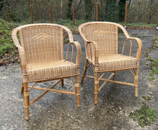 2 fauteuils pour  Adulte en rotin