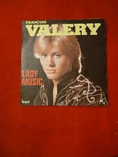 FRANCOIS VALERY : Lady Music / Facteur presse le pas 7" 45T 1975 BARI AZ SG 536