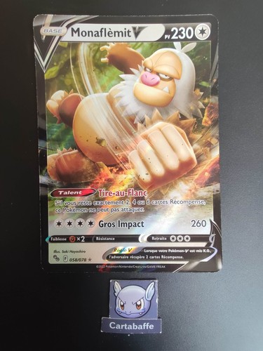 Carte pokémon monaflèmit - pokémon,