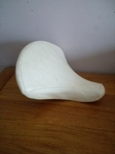 Vintage selle blanche pour