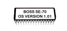 Boss SE-70 V.1.01 Firmware