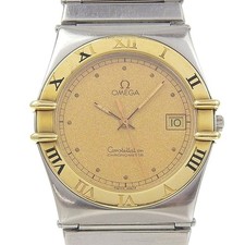 OMEGA Constellation Watches goldDial Stainless Steel Quartz Analog display...