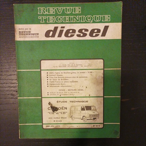 Revue technique citroen c32 - revue,