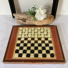 825⚜️ Old board game checkers game, chess Garnier made in France complete