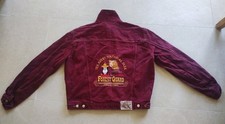 Rare Veste Jean Jacket STUDIO AVENTURES 1992 TEX AVERY DROOPY NATIONAL PARK XL 