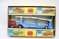 F Vintage Boxed Corgi Gift Set No. 28, Carrimore Car Transporter, x 4 Boxed Cars