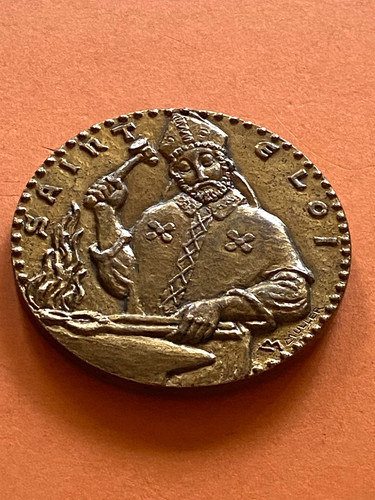Médaille bronze saint eloi - mÉdaille,