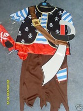 Costume PIRATE - 7/8 ans  -