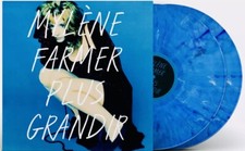 0040 EXCLU SPLATTER / Mylène Farmer Rare Double LP PLUS GRANDIR 2021