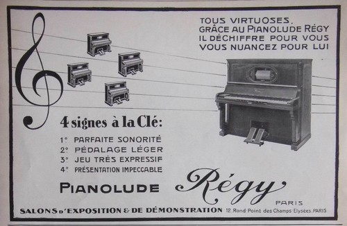 Publicité presse 1927 - de,