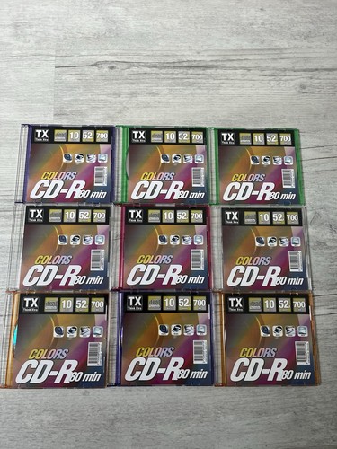 Lot tx think xtra - 9, cd-r