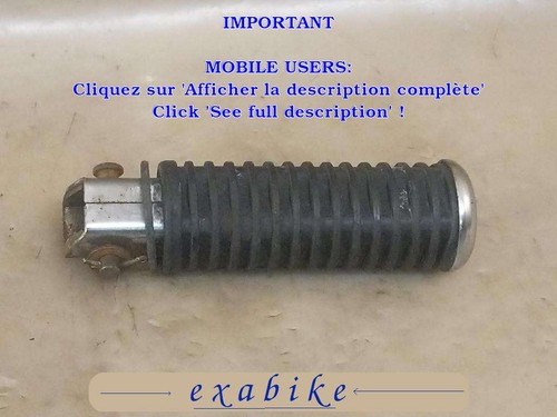 Repose pied arriere pour honda - repose-pied,